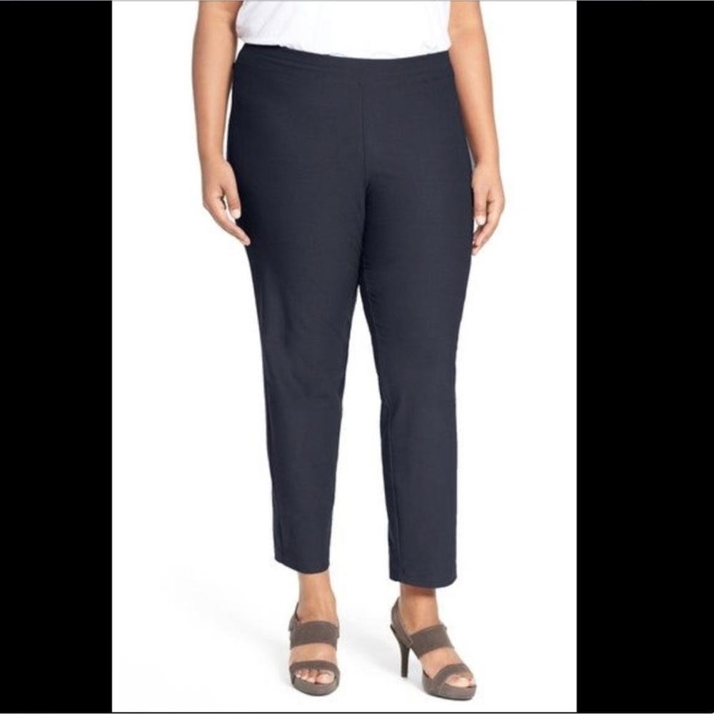 Eileen Fisher • Slouch Ankle Pants- Ocean color 1x NWT $158
